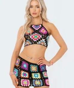 ACC0309_SILVER Angel Letter Belly Chain