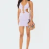 S11570_PURPLE Laya Open Back Mini Dress