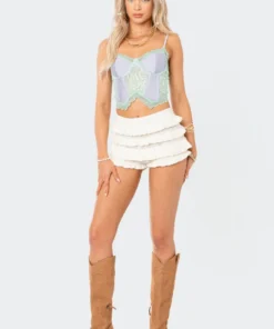 S12145_MIX Jodi Lace Corset Top New In