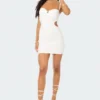 S11886_WHITE Shae Cups Cut-Out Dress New In
