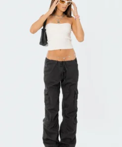 S12009_CREAM New In Knitted Sweetheart Strapless Top