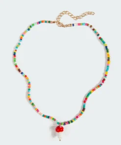 Acc0096_mix Toadstool Neckless Accessories