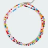 Acc0089_mix Beaded Love Necklace Accessories