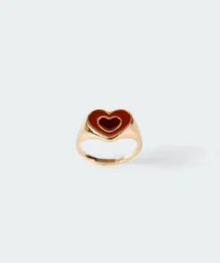 Acc0185_gold Double The Heart Ring Accessories