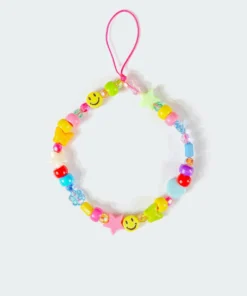 Acc0192_mix Happy Rainbow Phone Chain Accessories