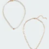 Acc0157_gold Accessories Pearly Love Necklace Pack 1 Acc0157_gold Accessories Pearly Love Necklace Pack