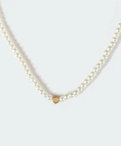 Acc0157_gold Accessories Pearly Love Necklace Pack 5 Acc0157_gold Accessories Pearly Love Necklace Pack