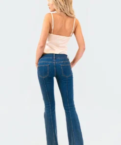 S12301_CREAM Lacey Satin Slit Crop Top New In