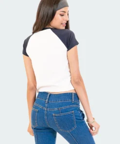 S12391_WHITE Maker Raglan T-Shirt New In