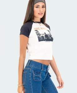 S12391_WHITE Maker Raglan T-Shirt New In