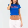 S12403_BLUE Do Not Disturb T-Shirt New In
