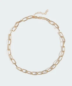 Acc0086_gold Fargo Chain Necklace