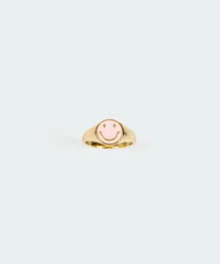 Acc0224_gold Happy Signet Ring 5 Acc0224_gold Happy Signet Ring