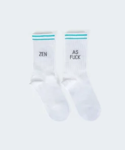 ACC0231_WHITE Zen Socks Accessories