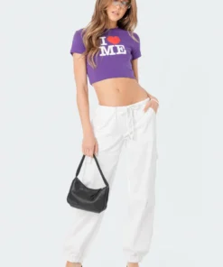 S12432_WHITE Denver Relaxed Cargo Pants New In