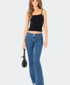 S12338_BLACK Fibi Tank Top