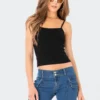 S12338_BLACK Fibi Tank Top