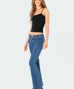 S12338_BLACK Fibi Tank Top