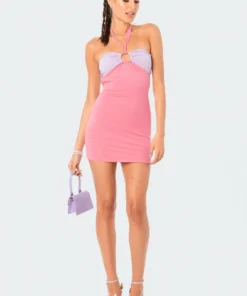 S11308_PINK Denna Mini Dress New In