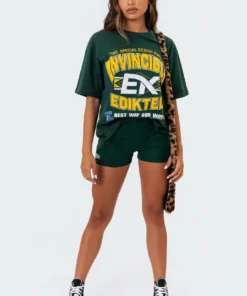 S11064_green Invincible Shorts Pants