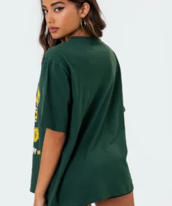 S11063_green Invincible Oversized T-Shirt 12 S11063_green Invincible Oversized T-Shirt