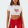S11096_white Devil Diamond Cropped T-Shirt
