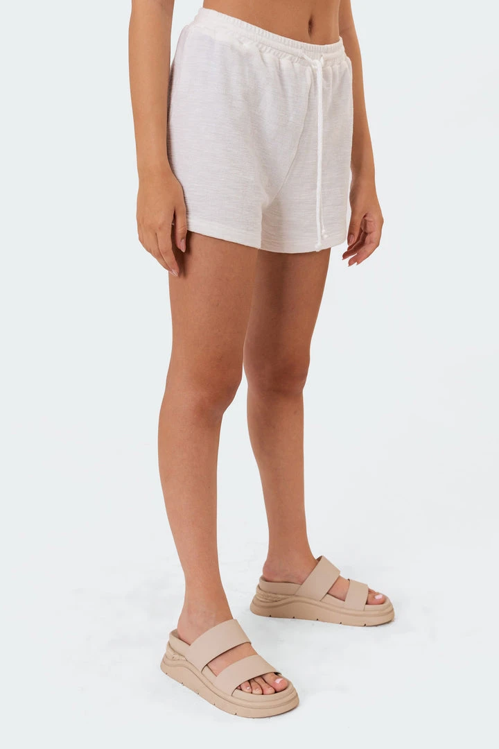 S11101_cream Vacay Adjustable Shorts 6 S11101_cream Vacay Adjustable Shorts