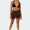 S11144_brown Kimia Ruffles Skirt 2 S11144_brown Kimia Ruffles Skirt