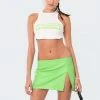 S12494_WHITE Incredible Ribbed Crop Top New In