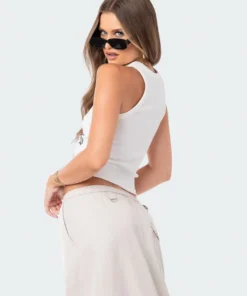 S12532_WHITE Be Kind Tank Top New In