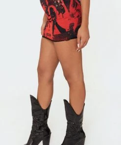 S11566_mix Tati Mini Mesh Skirt