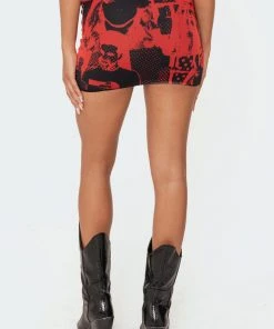 S11566_mix Tati Mini Mesh Skirt