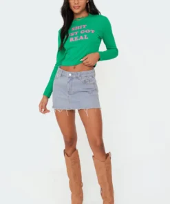 S11510_green Real T-Shirt