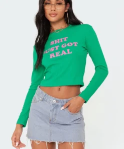 S11510_green Real T-Shirt