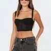 S11204_black New In Teagen Mesh Corset Top