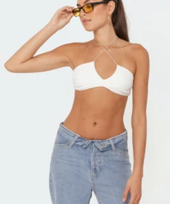 S11458_white Tabitha Ribbed Crop Top Tops