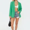 S11488_green Jackets & Coats Elisa Oversized Blazer