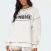 S11498_white Encourage Sweatshirt