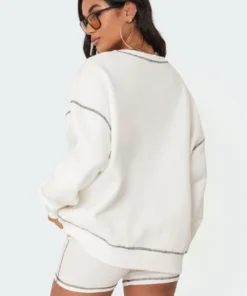 S11498_white Encourage Sweatshirt