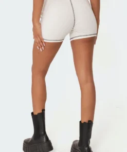 S11499_white Encourage Biker Shorts