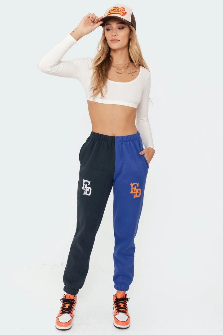 S11568_mix Split Ed Patch Sweatpants 5 S11568_mix Split Ed Patch Sweatpants