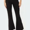 S11552_black Olympia Cut-Out Flared Jeans 2 S11552_black Olympia Cut-Out Flared Jeans
