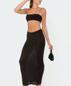 S11428_black Shelby Crop Top Tops