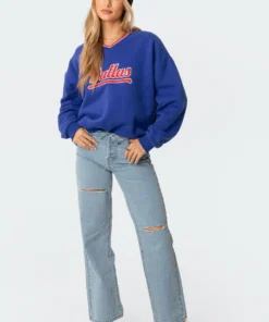 S11514_blue Tops Dallas Sweatshirt