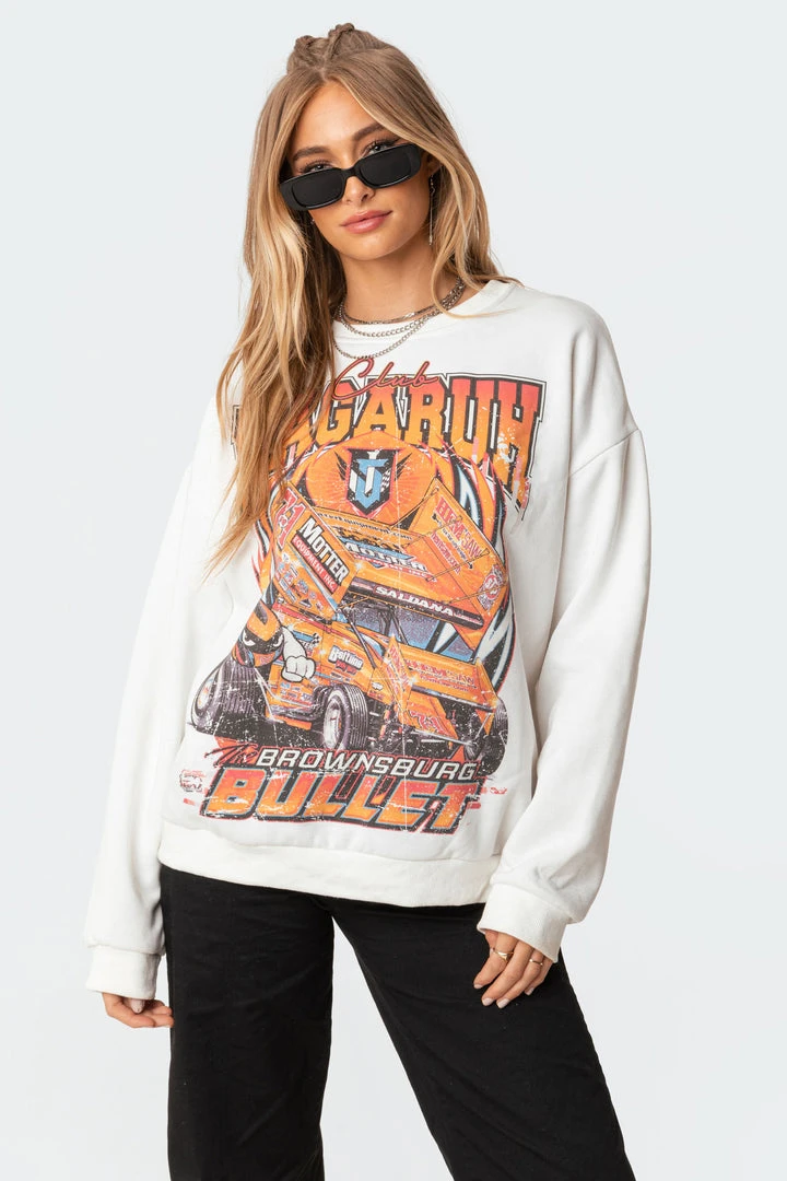 1001_white Fierce Oversize Sweatshirt 8 1001_white Fierce Oversize Sweatshirt