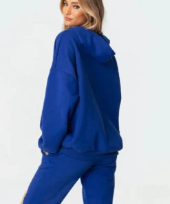 1049_blue Tops La Champion Oversized Hoodie