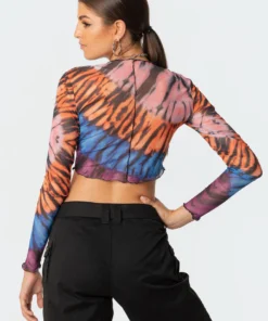 S11595_mix Tops Zaya Tie-Dye Stitch Top