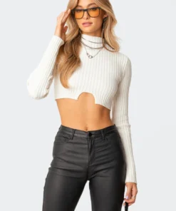 S11622_cream Bonnie Cropped Sweater