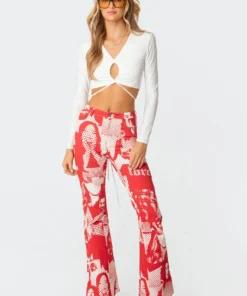 S11476_white Kristen Tie Top