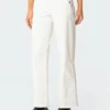 S11592_cream New In Sia Low-Rise Cargo Pants